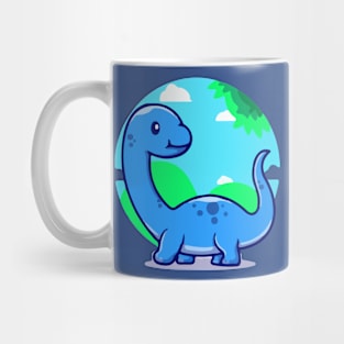 baby dinosaur desing for kids Mug